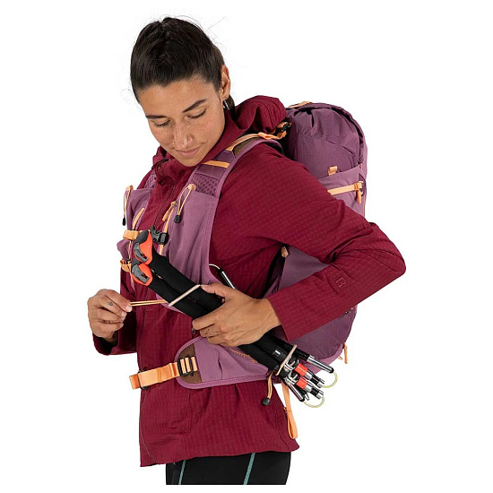 Рюкзак женский Osprey Tempest V-city 20 Pashmina/Melon - Фото 12 большая