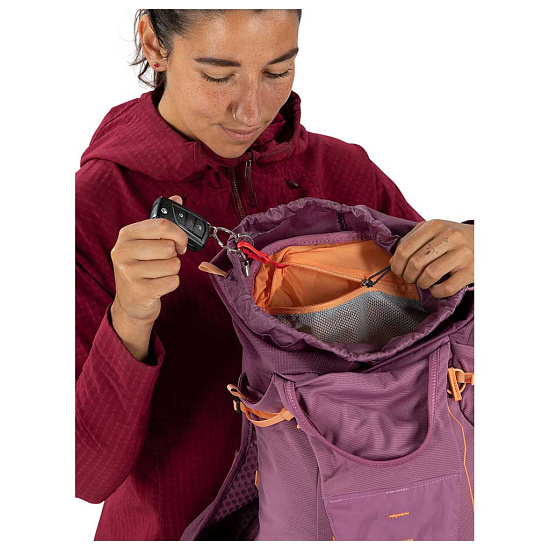 Рюкзак женский Osprey Tempest V-city 20 Pashmina/Melon - Фото 13 большая