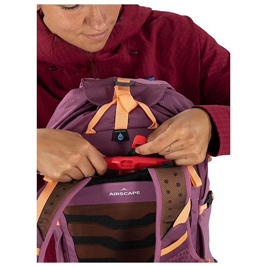 Рюкзак женский Osprey Tempest V-city 20 Pashmina/Melon - Фото 15 большая