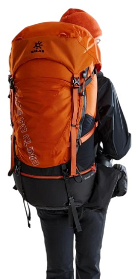 Рюкзак Kailas Summit Pro III Trekking 50+5L Oxidized Orange - Фото 6 большая