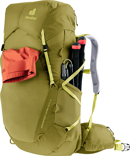 Рюкзак женский Deuter Aircontact Ultra 35+5 SL Linden/Sprout - Фото 8 большая