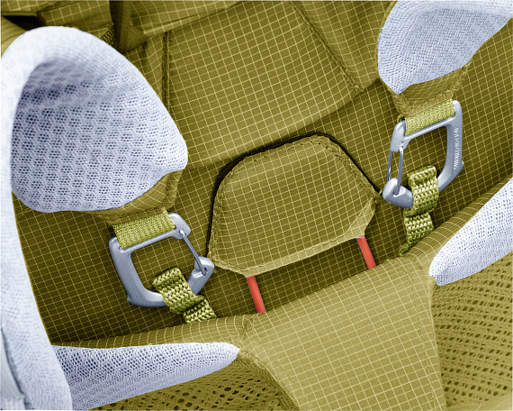 Рюкзак женский Deuter Aircontact Ultra 35+5 SL Linden/Sprout - Фото 12 большая