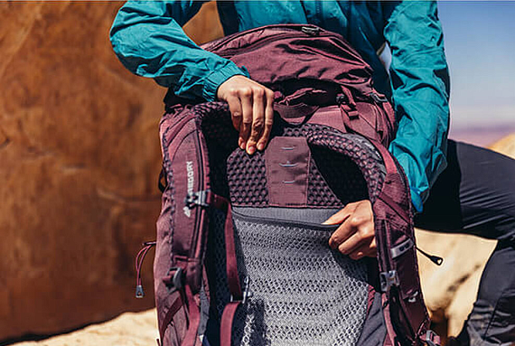 Рюкзак Gregory Deva 60 Rc M Fog Grey - Фото 4 большая