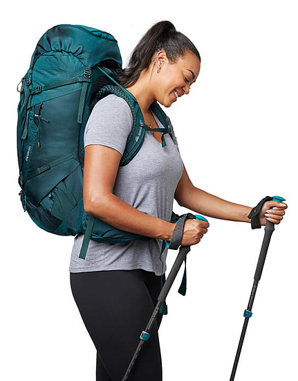 Рюкзак женский Gregory Deva 60 Rc XS Fog Grey - Фото 3 большая