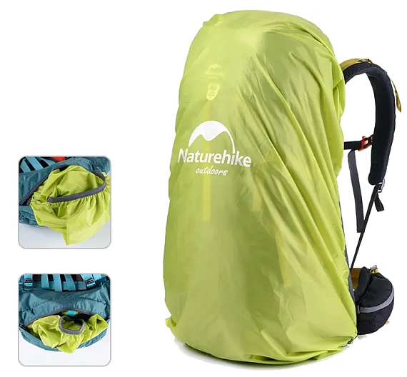 Рюкзак Naturehike Hiking 65 Green - Фото 4 большая
