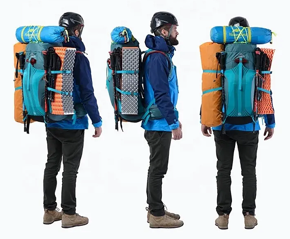 Рюкзак Naturehike Hiking 65 Green - Фото 5 большая