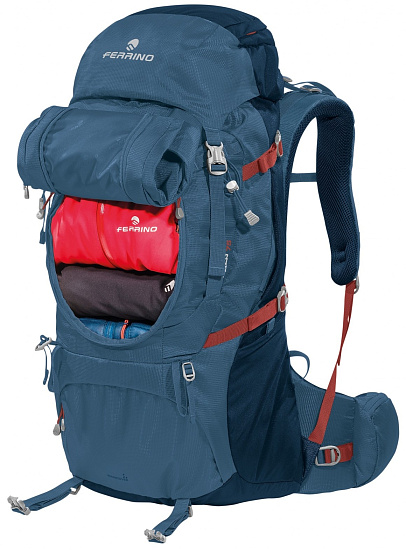 Рюкзак Ferrino Transalp 75 Blue - Фото 5 большая