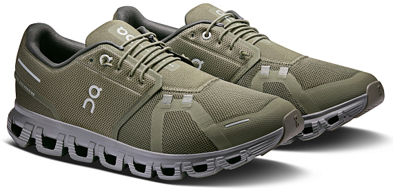 Кроссовки мужские On Cloud 6 Olive/Eclipse - Фото 3 большая