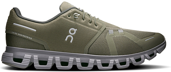 Кроссовки мужские On Cloud 6 Olive/Eclipse - Фото 1 большая