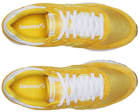 Кроссовки Saucony Shadow 5000 Mustard/White - Фото 3 большая