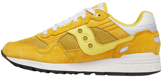 Кроссовки Saucony Shadow 5000 Mustard/White - Фото 5 большая