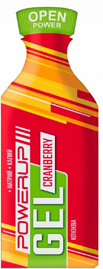 Гель Powerup клюква 35г - Фото 1 большая