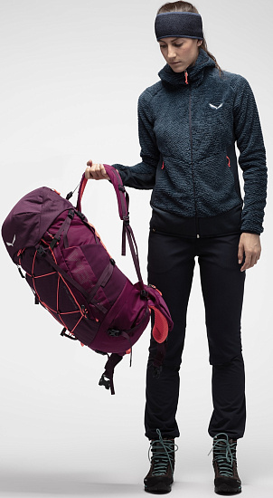 Брюки женские Salewa Dolomia Short Black Out - Фото 6 большая