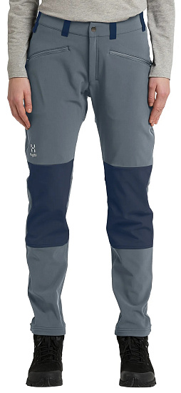 Брюки женские Haglofs Chilly Softshell Steel Blue/Tarn Blue - Фото 3 большая