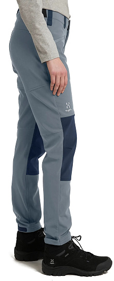 Брюки женские Haglofs Chilly Softshell Steel Blue/Tarn Blue - Фото 5 большая