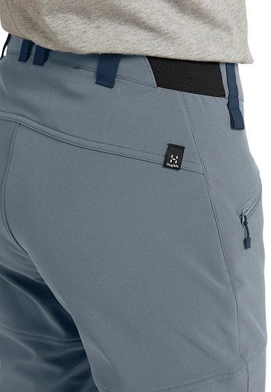 Брюки женские Haglofs Chilly Softshell Steel Blue/Tarn Blue - Фото 7 большая