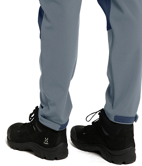Брюки женские Haglofs Chilly Softshell Steel Blue/Tarn Blue - Фото 8 большая