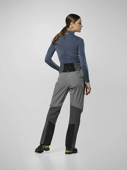 Брюки женские Salewa Ortles Durastretch/Stormwall Quiet Shade/0870 - Фото 4 большая