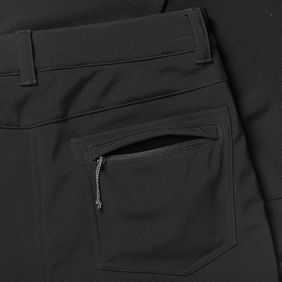 Брюки женские Mammut Runbold Winter SO Long Black - Фото 5 большая