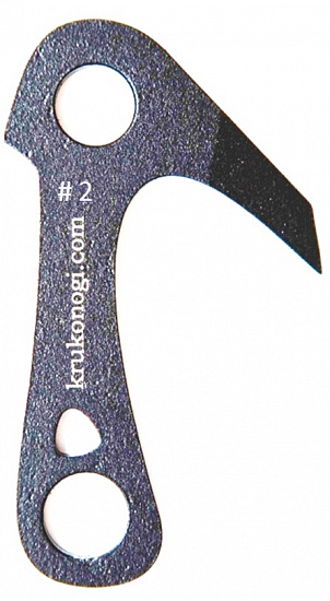 Крюк якорный Krukonogi Standart #2 (90 mm) - Фото 1 большая