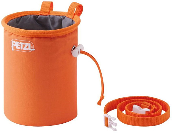Мешок для магнезии Petzl Bandi Orange - Фото 2 большая
