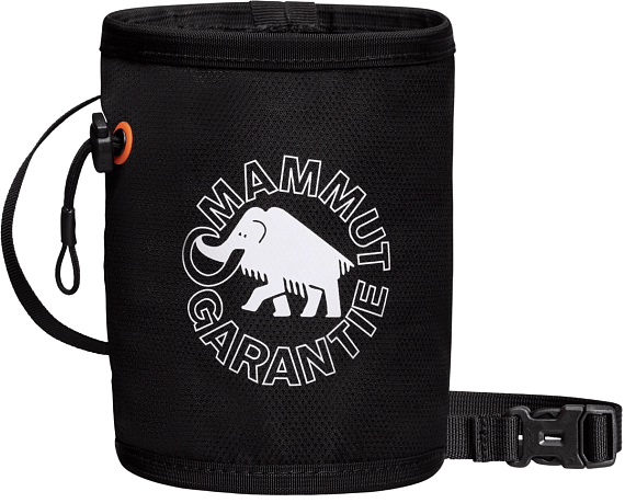 Мешок для магнезии Mammut Gym Print Chalk Bag Black - Фото 1 большая