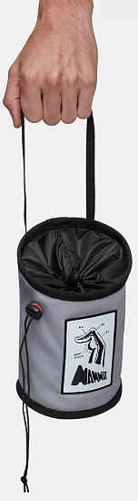 Мешок для магнезии Mammut Gym Print Chalk Bag Alloy - Фото 2 большая