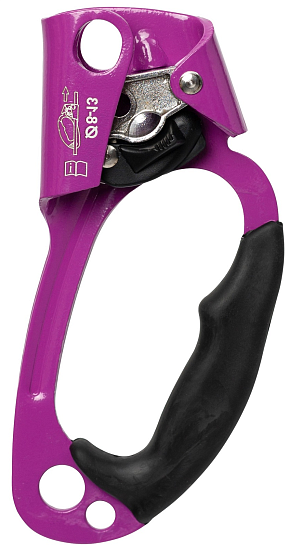 Зажим ручной Vertical Жумар правый Violet - Фото 1 большая