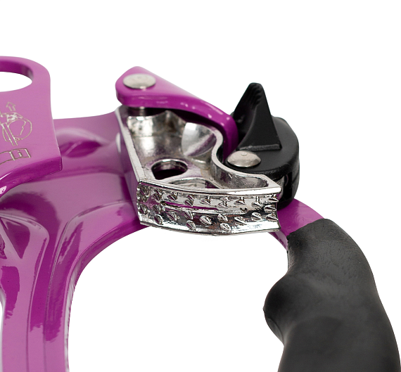 Зажим ручной Vertical Жумар правый Violet - Фото 2 большая