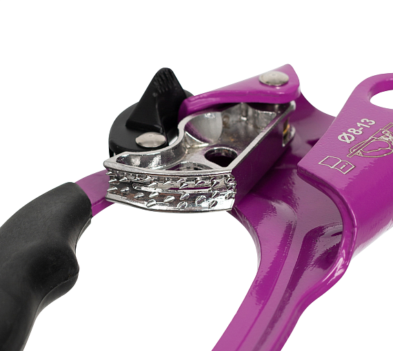 Зажим ручной Vertical Жумар левый Violet - Фото 3 большая