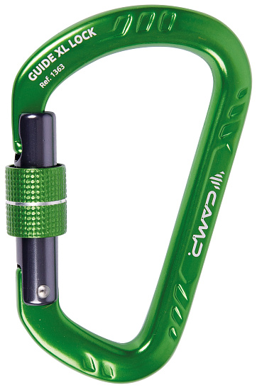 Карабин C.A.M.P. Guide XL Lock Green - Фото 1 большая