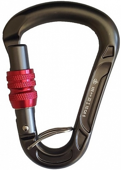 Карабин Vertical треугольный муфтованный с перемычкой - Фото 1 большая