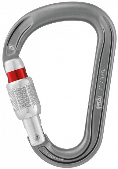 Карабин Petzl Attache Gray - Фото 1 большая