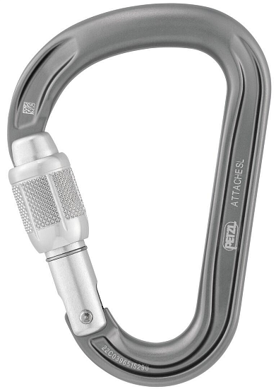 Карабин Petzl Attache Gray - Фото 2 большая