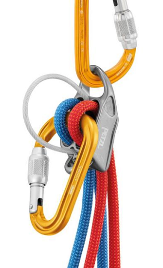 Карабин Petzl Attache Gray - Фото 5 большая