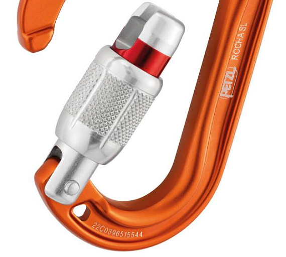 Карабин Petzl Rocha Gray - Фото 4 большая