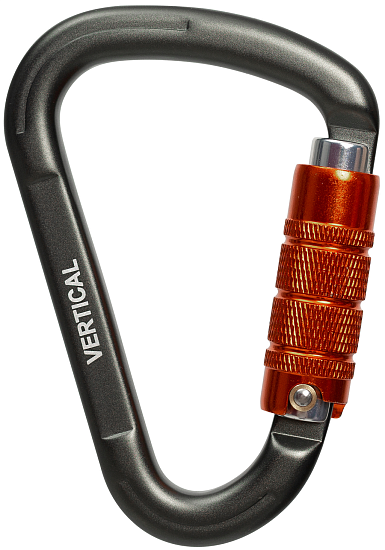 Карабин Vertical Gray треугольный трехтактный Keylock - Фото 1 большая