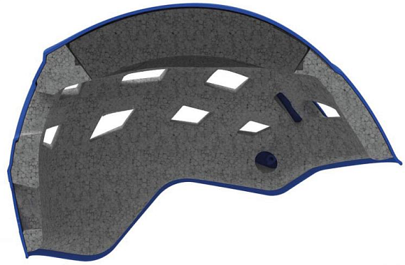 Каска Petzl Boreo Blue - Фото 4 большая