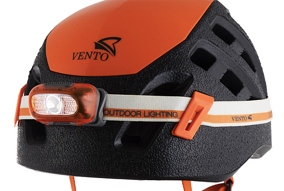 Каска Vento Mistral оранжевый - Фото 4 большая