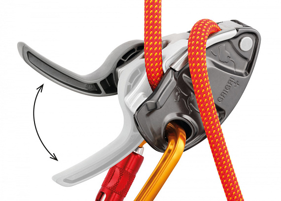 Страховочное устройство Petzl Grigri+ Violet - Фото 5 большая