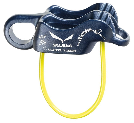 Страховочно-спусковое устройство Salewa Alpine Tuber Midnight Blue - Фото 1 большая