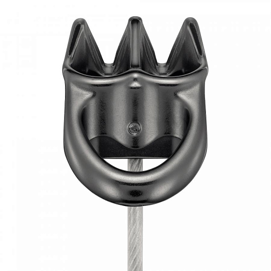 Страховочно-спусковое устройство Petzl Reverso Grey - Фото 3 большая