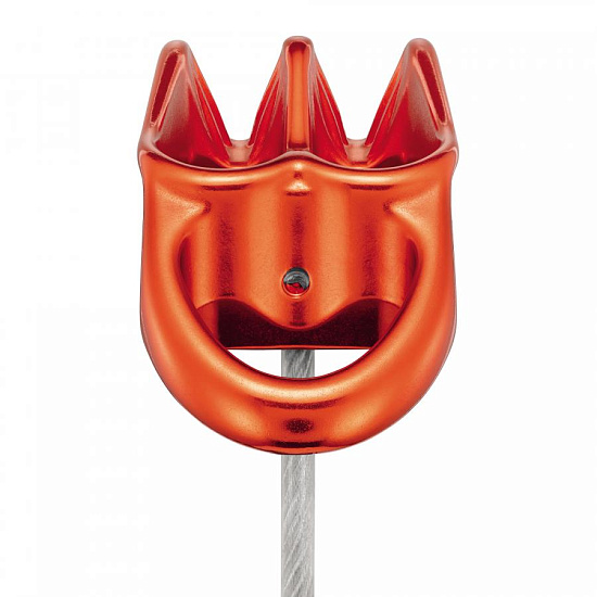 Страховочно-спусковое устройство Petzl Reverso Red - Фото 3 большая