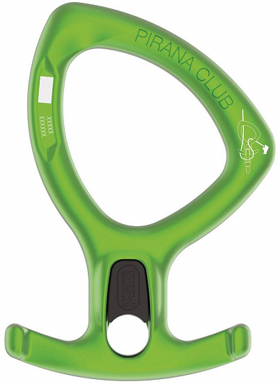 Спусковое устройство Petzl Pirana Club Green - Фото 1 большая