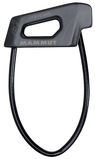 Страховочно-спусковое устройство Mammut Crag Light Belay Grey - Фото 1 большая