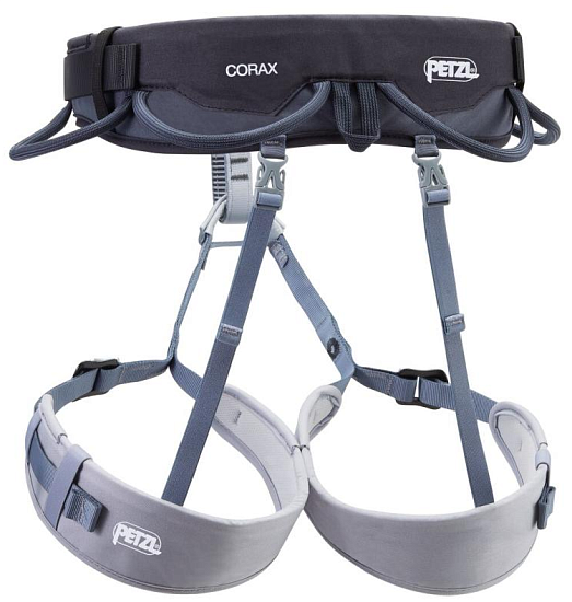 Страховочная система Petzl Corax Gray - Фото 2 большая