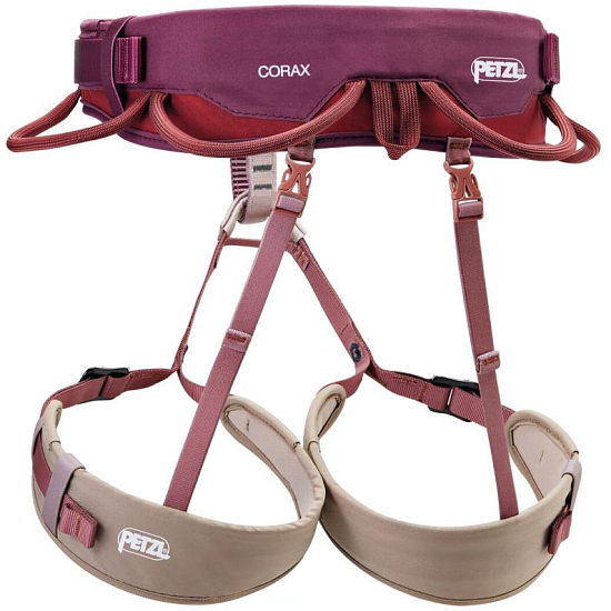 Страховочная система Petzl Corax Red - Фото 2 большая