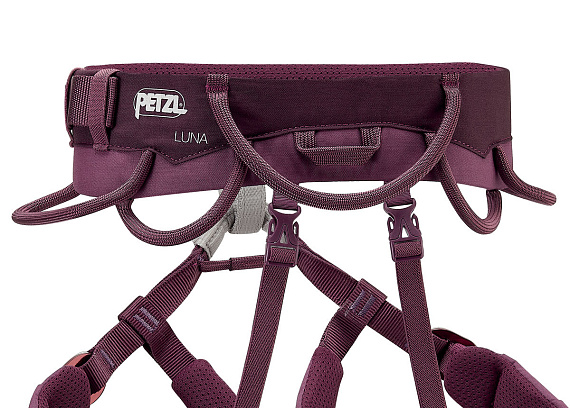 Страховочная система женская Petzl Luna Violet - Фото 5 большая