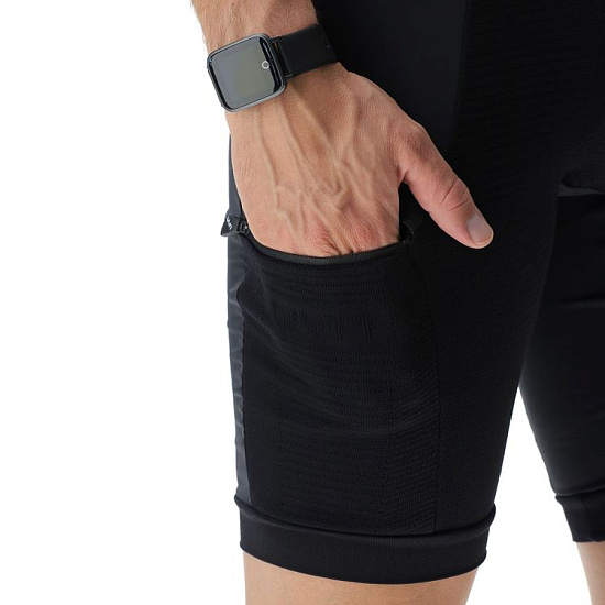 Шорты мужские UYN Strides Running Ow Black/Black - Фото 4 большая