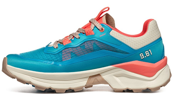 Кроссовки женские Garmont 9.81 Engage Caneel Blue/Coral Rose - Фото 2 большая